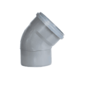 COUDE PVC ASSAINISSEMENT Ø 200.M |  45° /87°