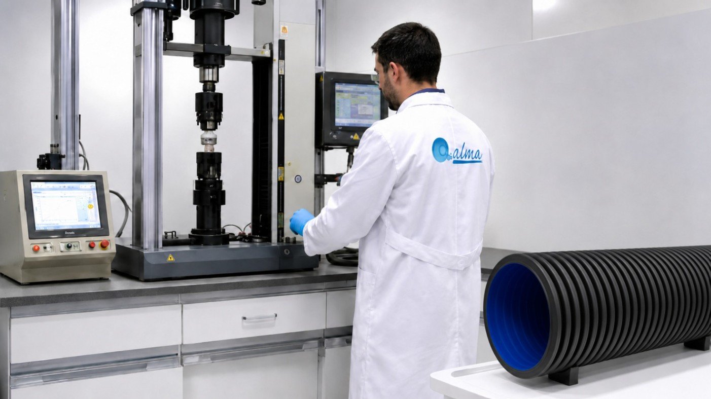 Laboratoire d'essais tubes