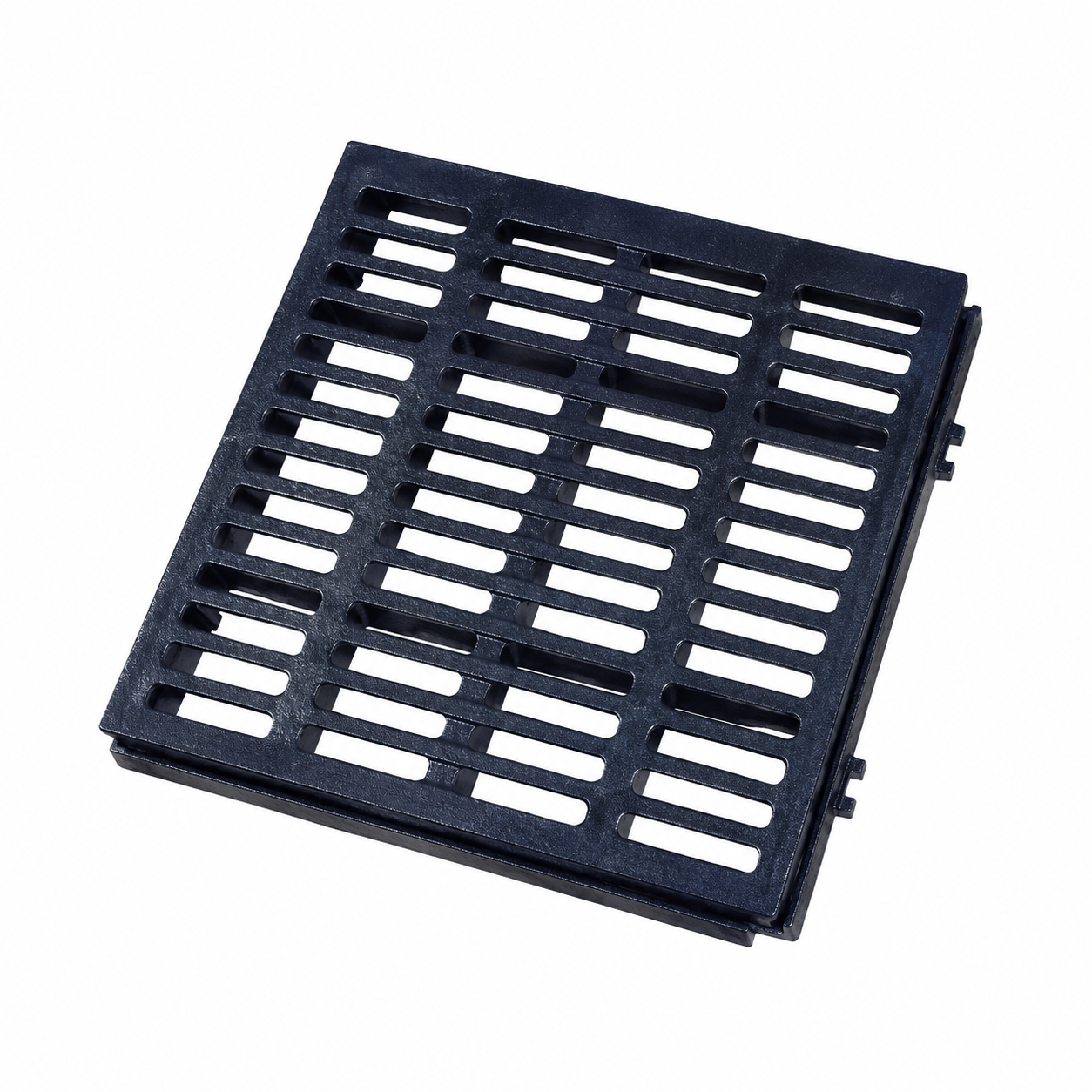 Grille concave &agrave; cadre carr&eacute;