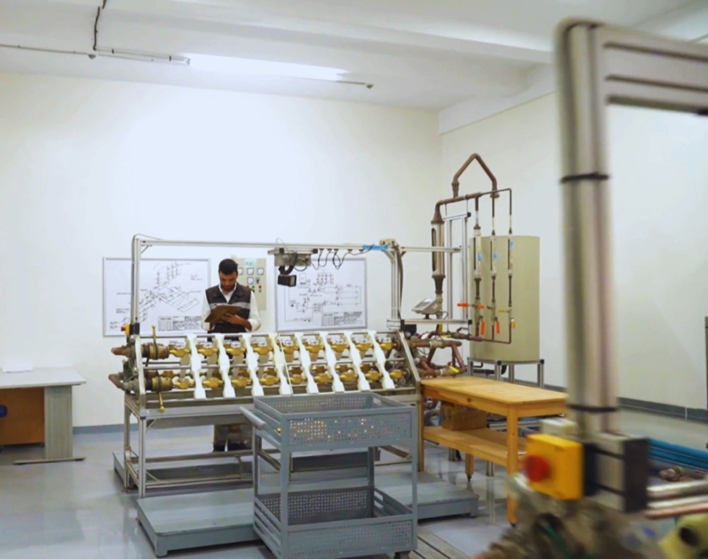 Laboratoire &eacute;talonnage des compteurs