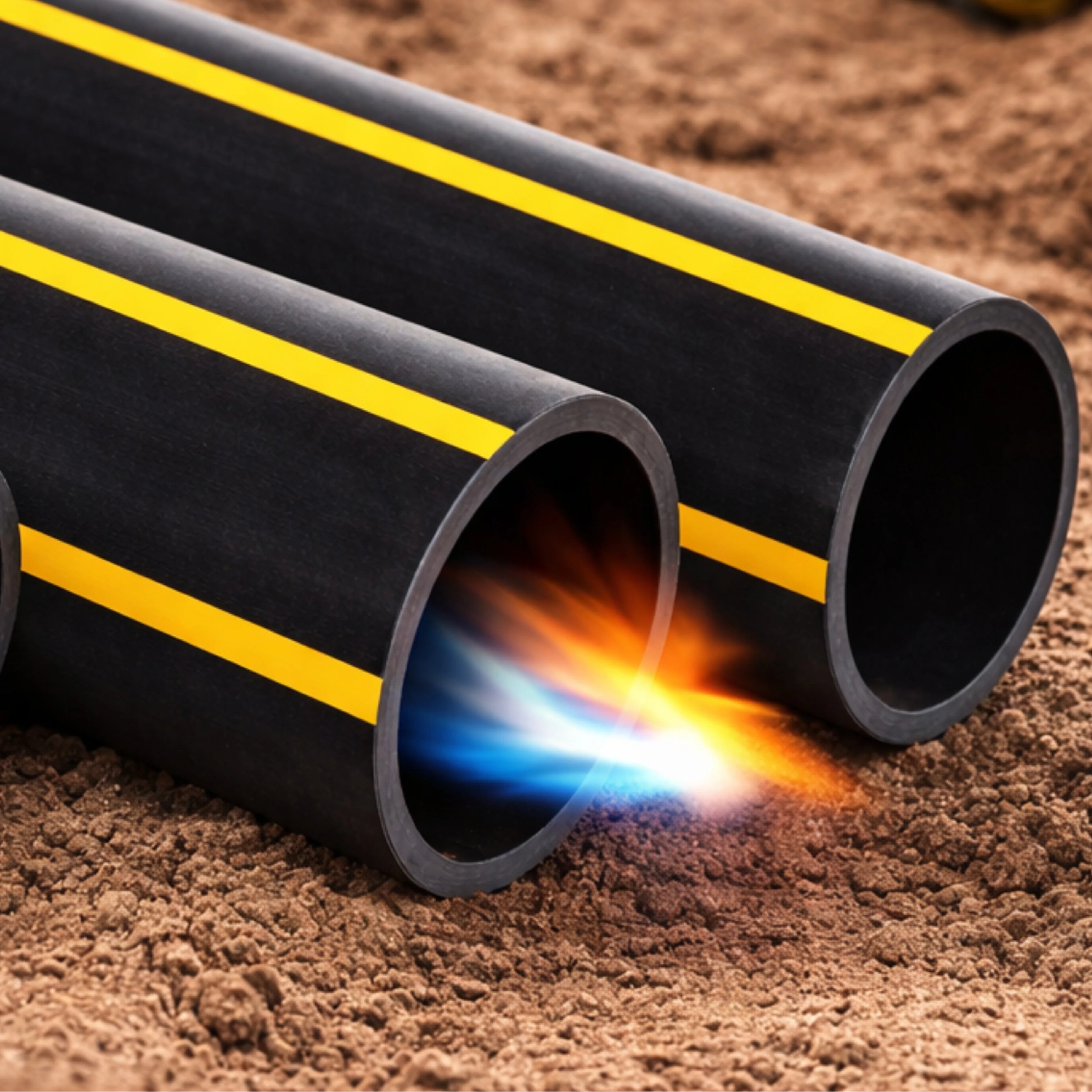 Tubes PE100 Gaz