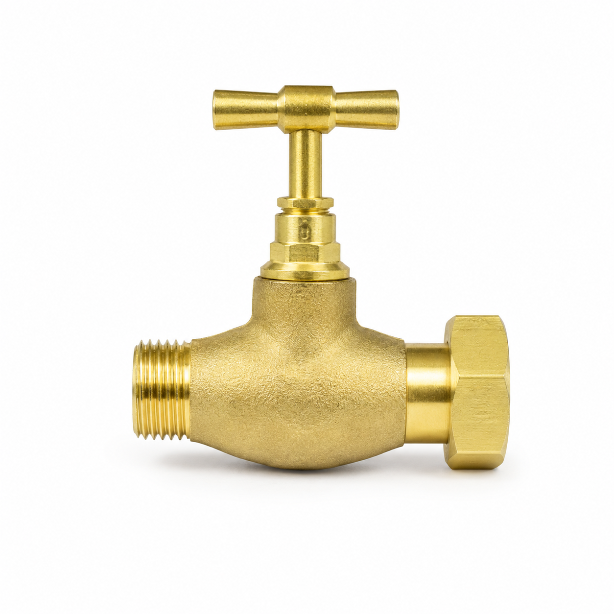 Straight tap with stem head